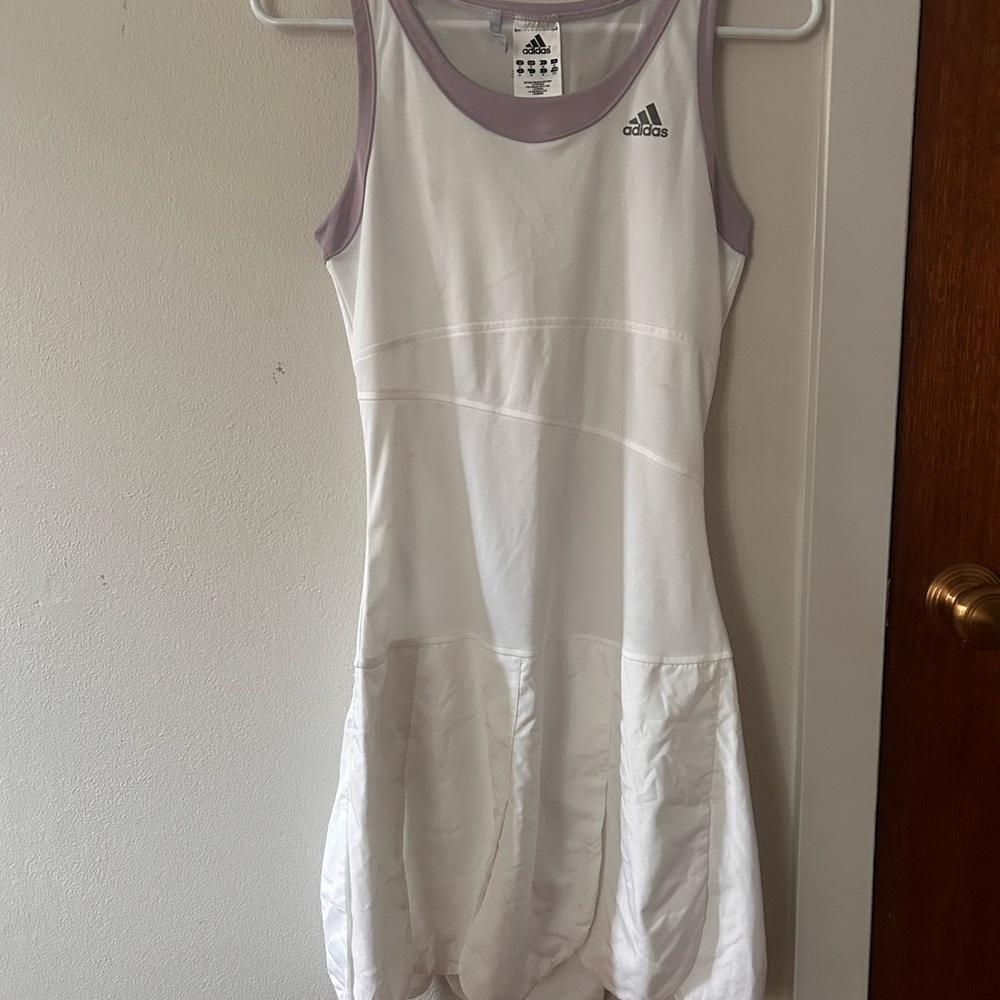 Adidas White and Lavender Sports Dress